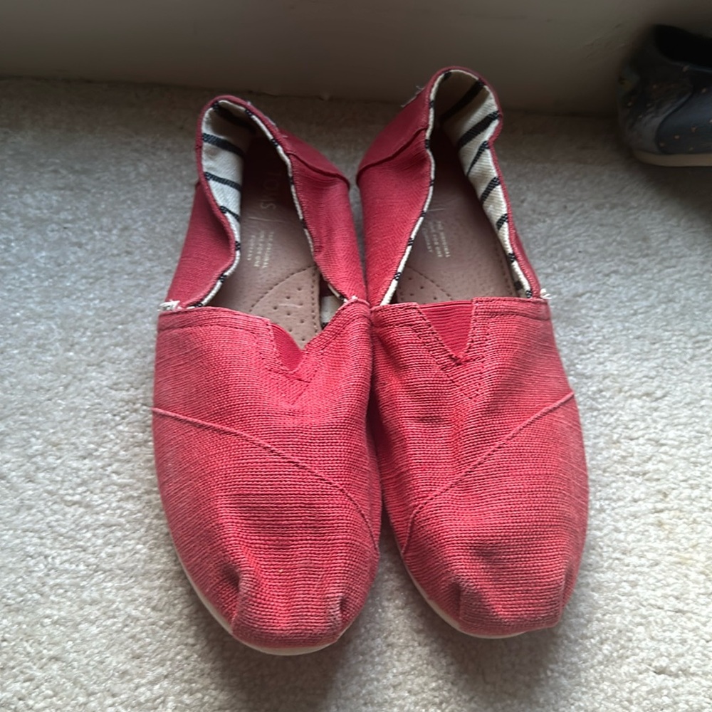 Toms canvas shoes